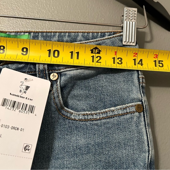 NWT Free People Sandrine Rose Sz 26 Original Wash Straight Fit Jeans! - Picture 8 of 14